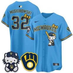 Milwaukee Brewers Meow KT Night Vapor Limited Jersey - All Stitched by Milwaukee Brewers