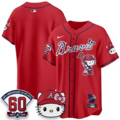 Atlanta Braves x Meow KT 2026 Vapor Limited Jersey - All Stitched by Atlanta Braves