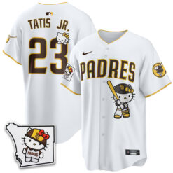 San Diego Padres x Meow KT Vapor Limited Jersey - All Stitched V2 by San Diego Padres
