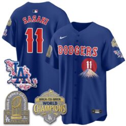Los Angeles Dodgers Japanese Heritage Night 2026 Jersey - All Stitched V2 by Los Angeles Dodgers