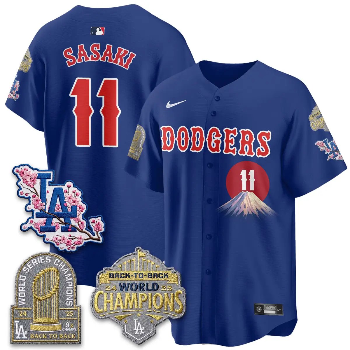 Los Angeles Dodgers Japanese Heritage Night 2026 Jersey - All Stitched V2 by Los Angeles Dodgers