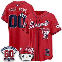 Atlanta Braves x Meow KT 2026 Vapor Limited Custom Jersey - All Stitched by Atlanta Braves