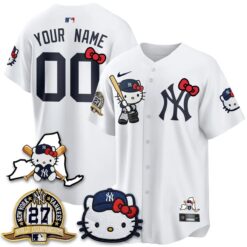 NYY Meow KT 2026 Vapor Limited Custom Jersey - All Stitched by New York Yankees