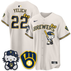 Milwaukee Brewers Meow KT Night Vapor Limited Jersey - All Stitched by Milwaukee Brewers