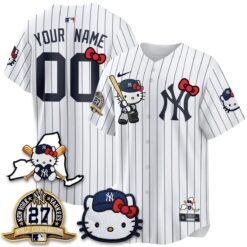 NYY Meow KT 2026 Vapor Limited Custom Jersey - All Stitched by New York Yankees