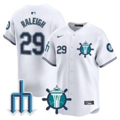 Seattle Mariners Trident Patch Vapor Premier Limited Jersey - All Stitched by Digigearus