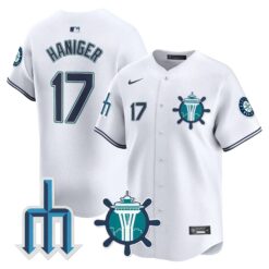 Seattle Mariners Trident Patch Vapor Premier Limited Jersey - All Stitched by Digigearus