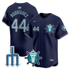 Seattle Mariners Trident Patch Vapor Premier Limited Jersey - All Stitched by Digigearus