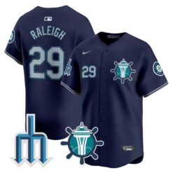 Seattle Mariners Trident Patch Vapor Premier Limited Jersey - All Stitched by Digigearus