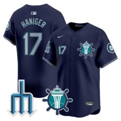 Seattle Mariners Trident Patch Vapor Premier Limited Jersey - All Stitched by Digigearus