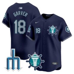 Seattle Mariners Trident Patch Vapor Premier Limited Jersey - All Stitched by Digigearus
