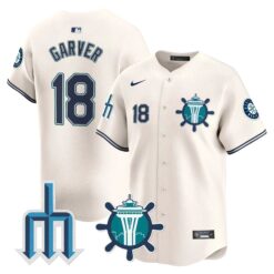 Seattle Mariners Trident Patch Vapor Premier Limited Jersey - All Stitched by Digigearus