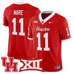Houston Cougars 2026 Vapor Limited Jersey - Stitched by Digigearus
