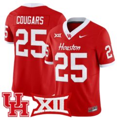Houston Cougars 2026 Vapor Limited Jersey - Stitched by Digigearus
