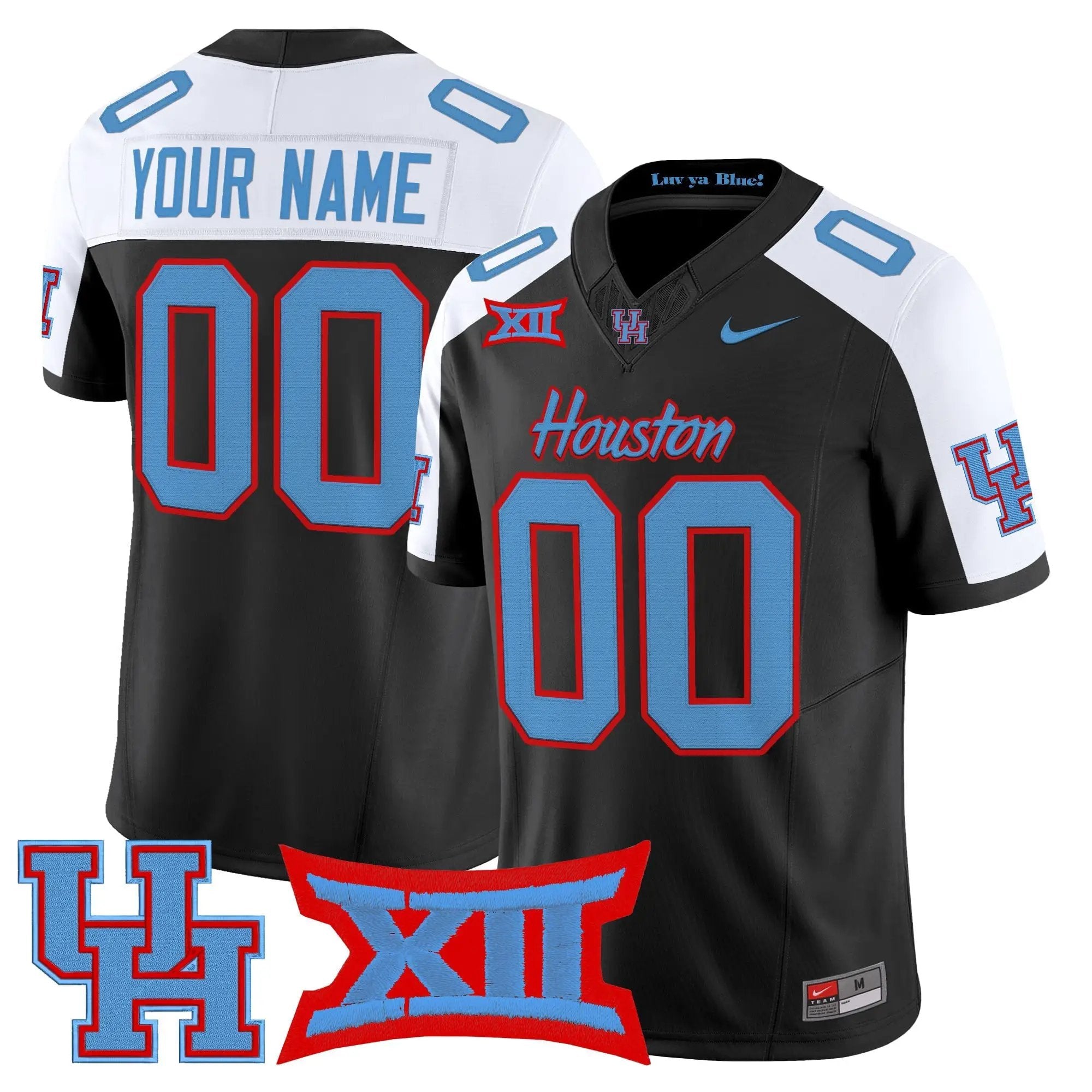 Houston Cougars 2026 Vapor Limited Custom Jersey - Stitched by Digigearus