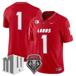 New Mexico Lobos 2026 Vapor Limited Jersey - Stitched by Digigearus