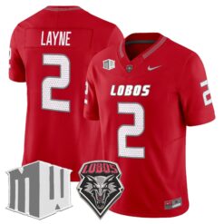 New Mexico Lobos 2026 Vapor Limited Jersey - Stitched by Digigearus