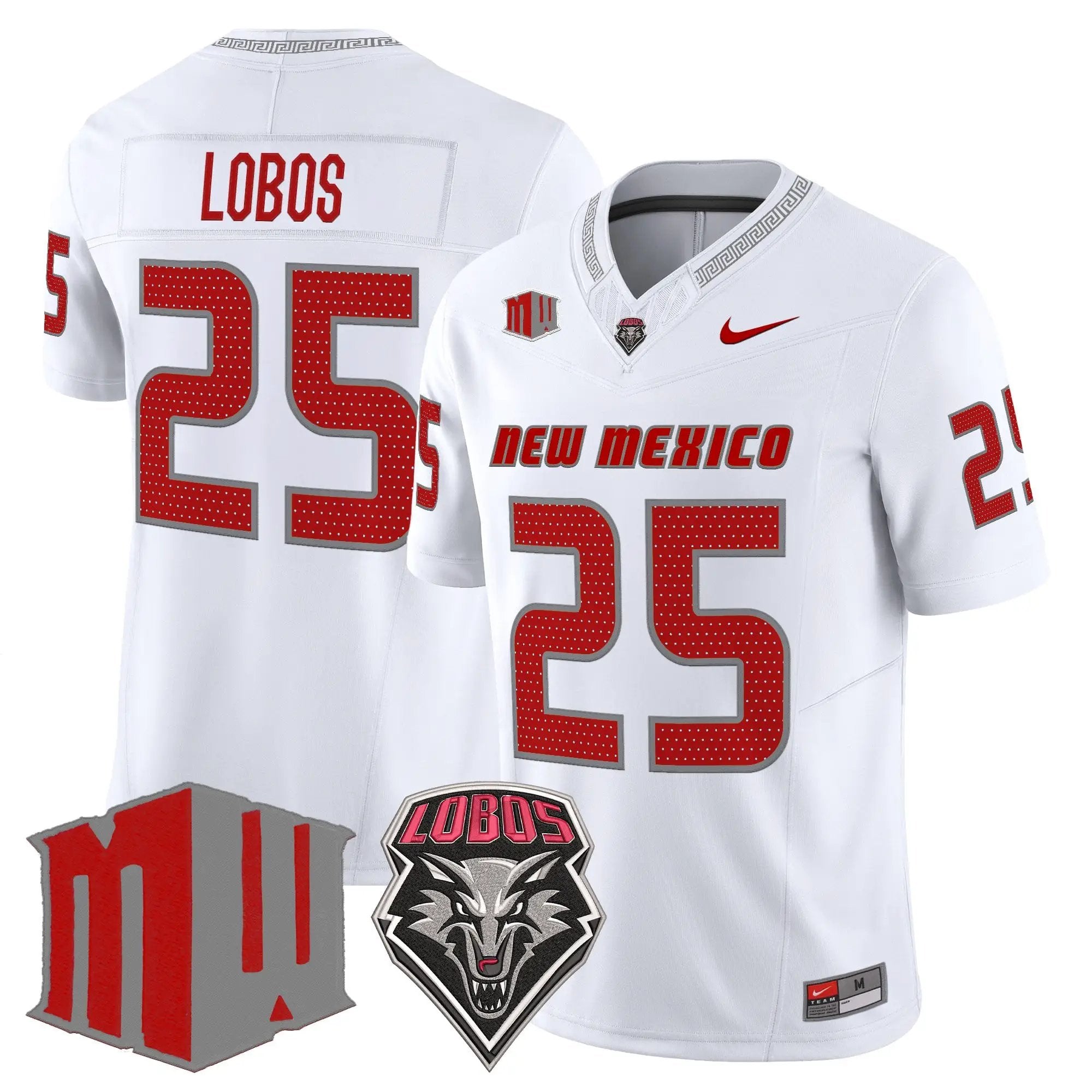 New Mexico Lobos 2026 Vapor Limited Jersey - Stitched by Digigearus
