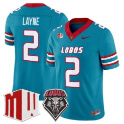 New Mexico Lobos 2026 Vapor Limited Jersey - Stitched by Digigearus