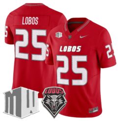 New Mexico Lobos 2026 Vapor Limited Jersey - Stitched by Digigearus