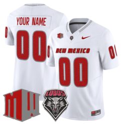New Mexico Lobos 2026 Vapor Limited Custom Jersey - Stitched by Digigearus