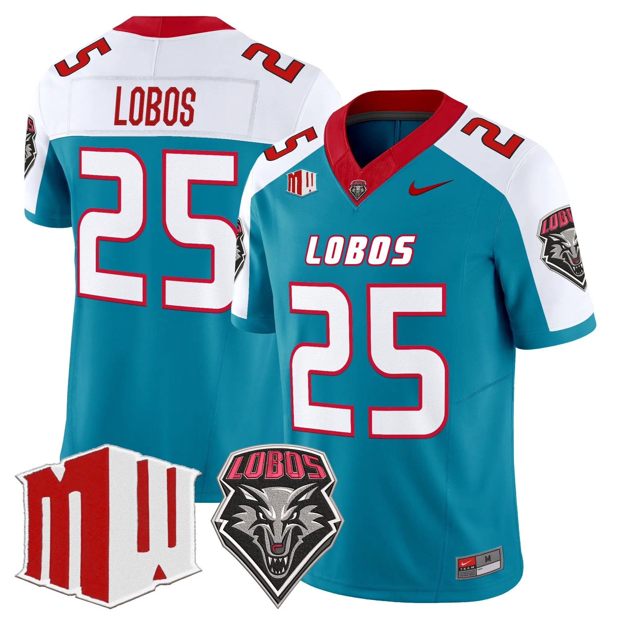 New Mexico Lobos 2026 Vapor Limited Jersey - Stitched by Digigearus