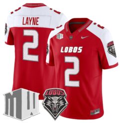 New Mexico Lobos 2026 Vapor Limited Jersey - Stitched by Digigearus