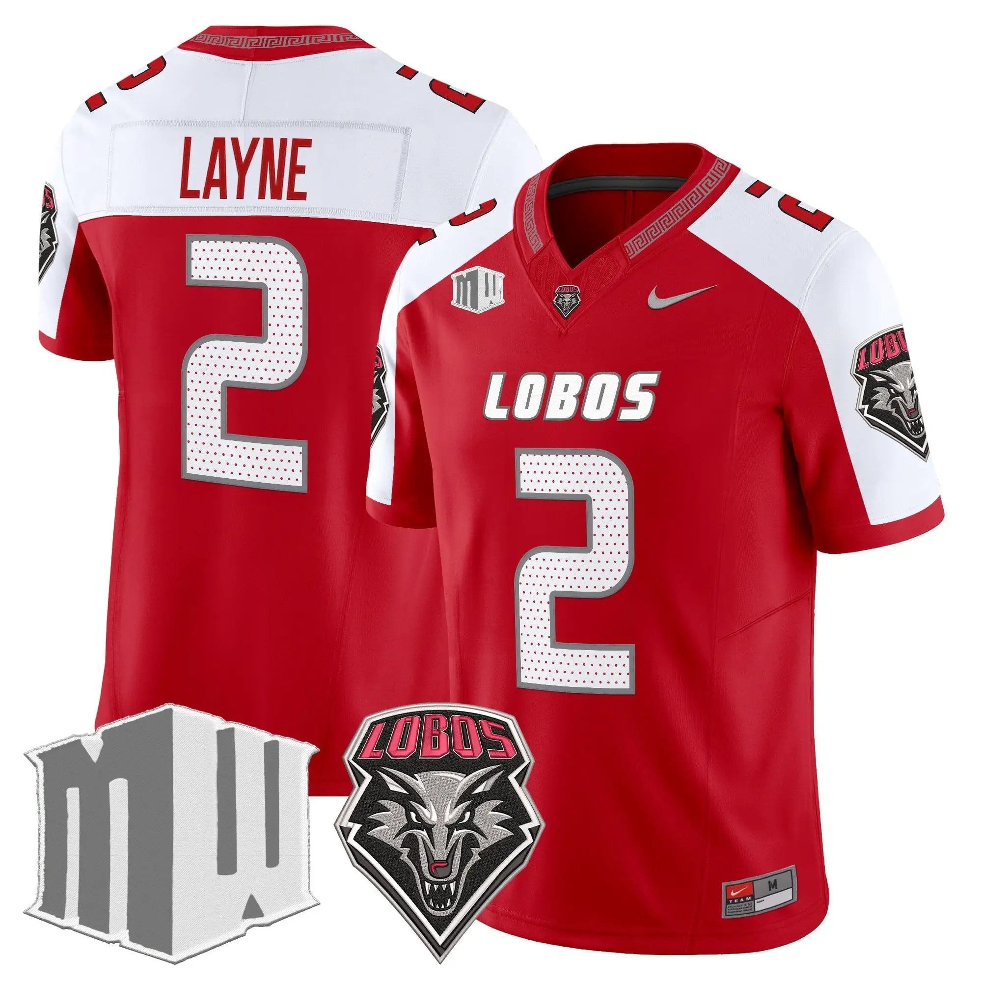 New Mexico Lobos 2026 Vapor Limited Jersey - Stitched by Digigearus