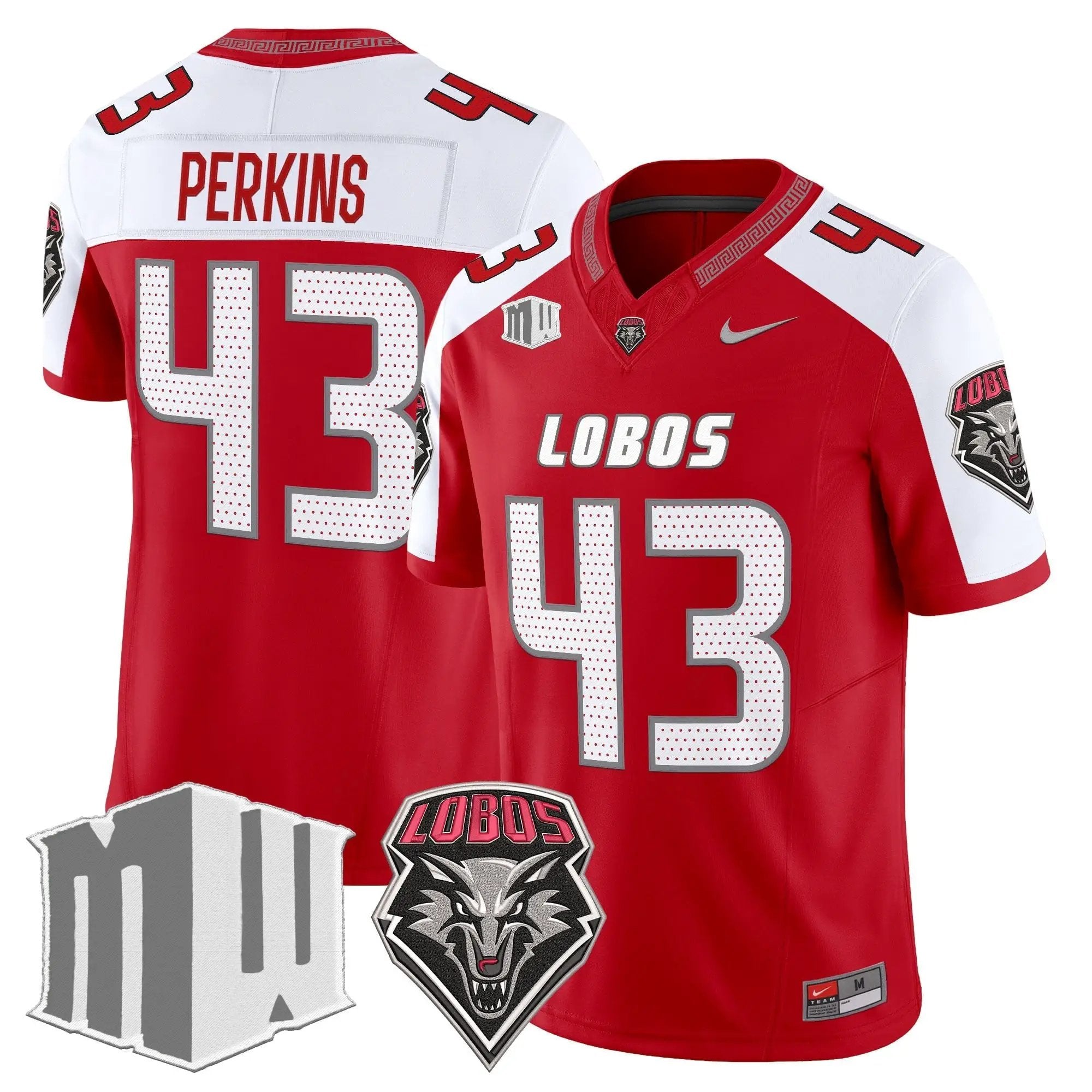 New Mexico Lobos 2026 Vapor Limited Jersey - Stitched by Digigearus