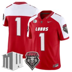 New Mexico Lobos 2026 Vapor Limited Jersey - Stitched by Digigearus