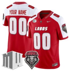 New Mexico Lobos 2026 Vapor Limited Custom Jersey - Stitched by Digigearus
