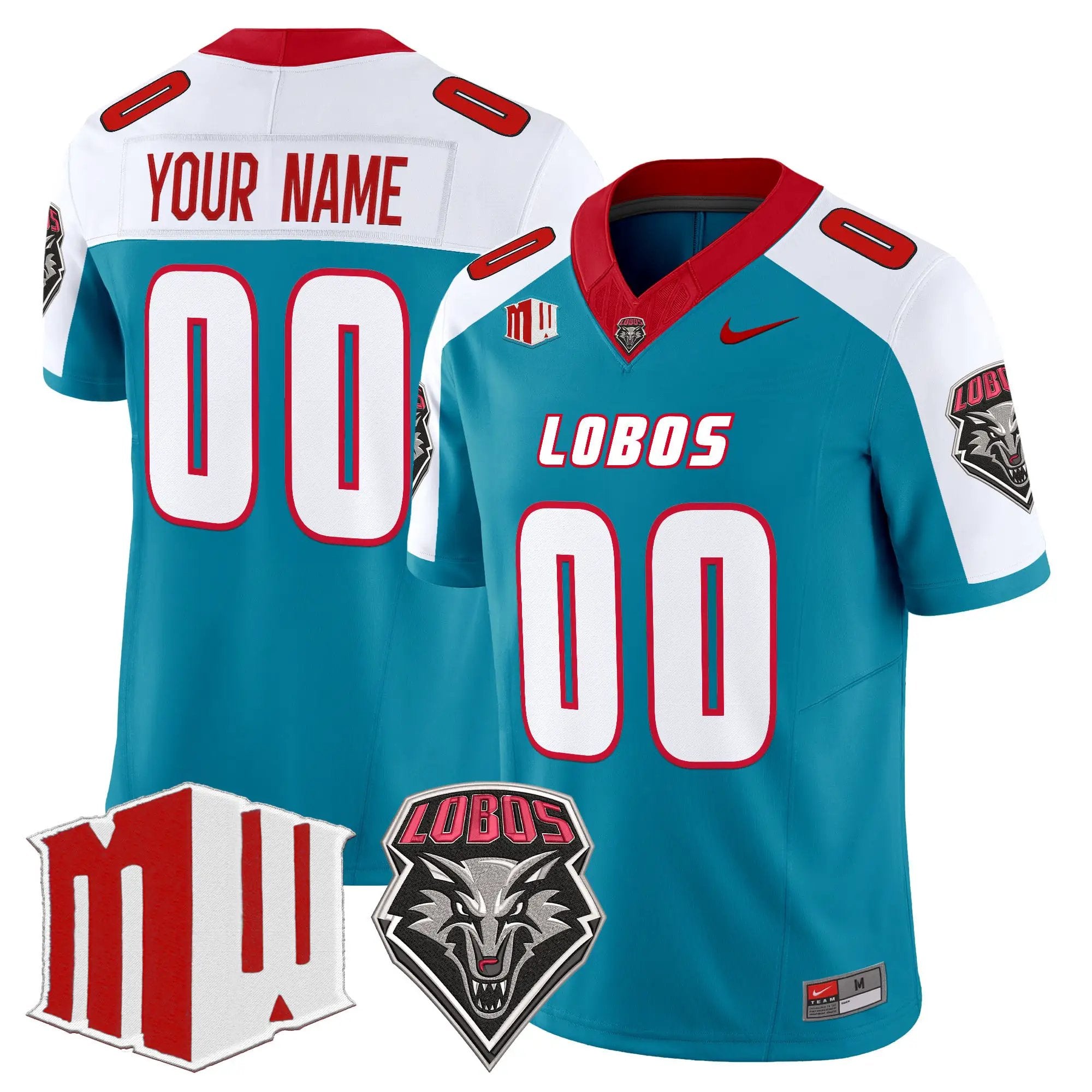 New Mexico Lobos 2026 Vapor Limited Custom Jersey - Stitched by Digigearus