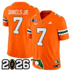 Miami Hurricanes 2026 CFP Final & Florida Patch Vapor Limited Jersey - All Stitched by Digigearus