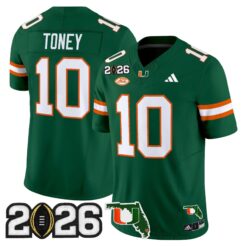 Miami Hurricanes 2026 CFP Final & Florida Patch Vapor Limited Jersey - All Stitched by Digigearus
