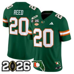 Miami Hurricanes 2026 CFP Final & Florida Patch Vapor Limited Jersey - All Stitched by Digigearus