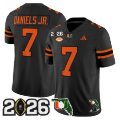 Miami Hurricanes 2026 CFP Final & Florida Patch Vapor Limited Jersey - All Stitched by Digigearus