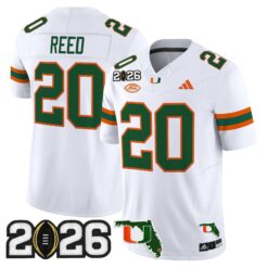 Miami Hurricanes 2026 CFP Final & Florida Patch Vapor Limited Jersey - All Stitched by Digigearus