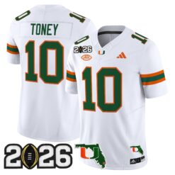 Miami Hurricanes 2026 CFP Final & Florida Patch Vapor Limited Jersey - All Stitched by Digigearus