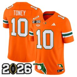 Miami Hurricanes 2026 CFP Final & Florida Patch Vapor Limited Jersey - All Stitched by Digigearus