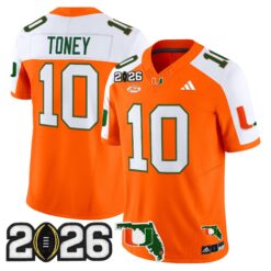 Miami Hurricanes 2026 CFP Final & Florida Patch Vapor Limited Jersey - All Stitched by Digigearus