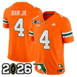 Miami Hurricanes 2026 CFP Final & Florida Patch Vapor Limited Jersey - All Stitched by Digigearus