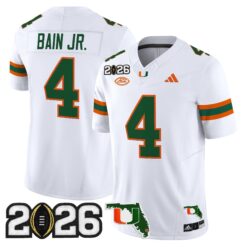 Miami Hurricanes 2026 CFP Final & Florida Patch Vapor Limited Jersey - All Stitched by Digigearus