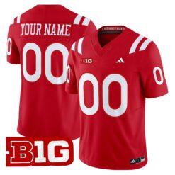 Nebraska Cornhuskers 2026 Vapor Limited Custom Jersey - Stitched by Digigearus