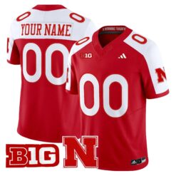 Nebraska Cornhuskers 2026 Vapor Limited Custom Jersey - Stitched by Digigearus