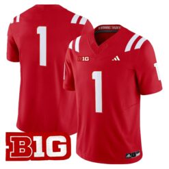 Nebraska Cornhuskers 2026 Vapor Limited Jersey - Stitched by Digigearus