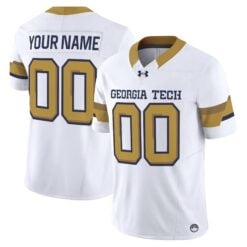 Georgia Tech Yellow Jackets 2026 Vapor Limited Custom Jersey - All stitched by Digigearus