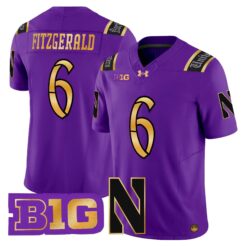 Northwestern Wildcats 2026 Vapor Limited Jersey - All stitched by Digigearus