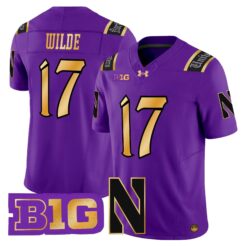 Northwestern Wildcats 2026 Vapor Limited Jersey - All stitched by Digigearus