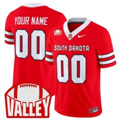South Dakota Coyote 2026 Vapor Limited Custom Jersey - All Stitched by Digigearus