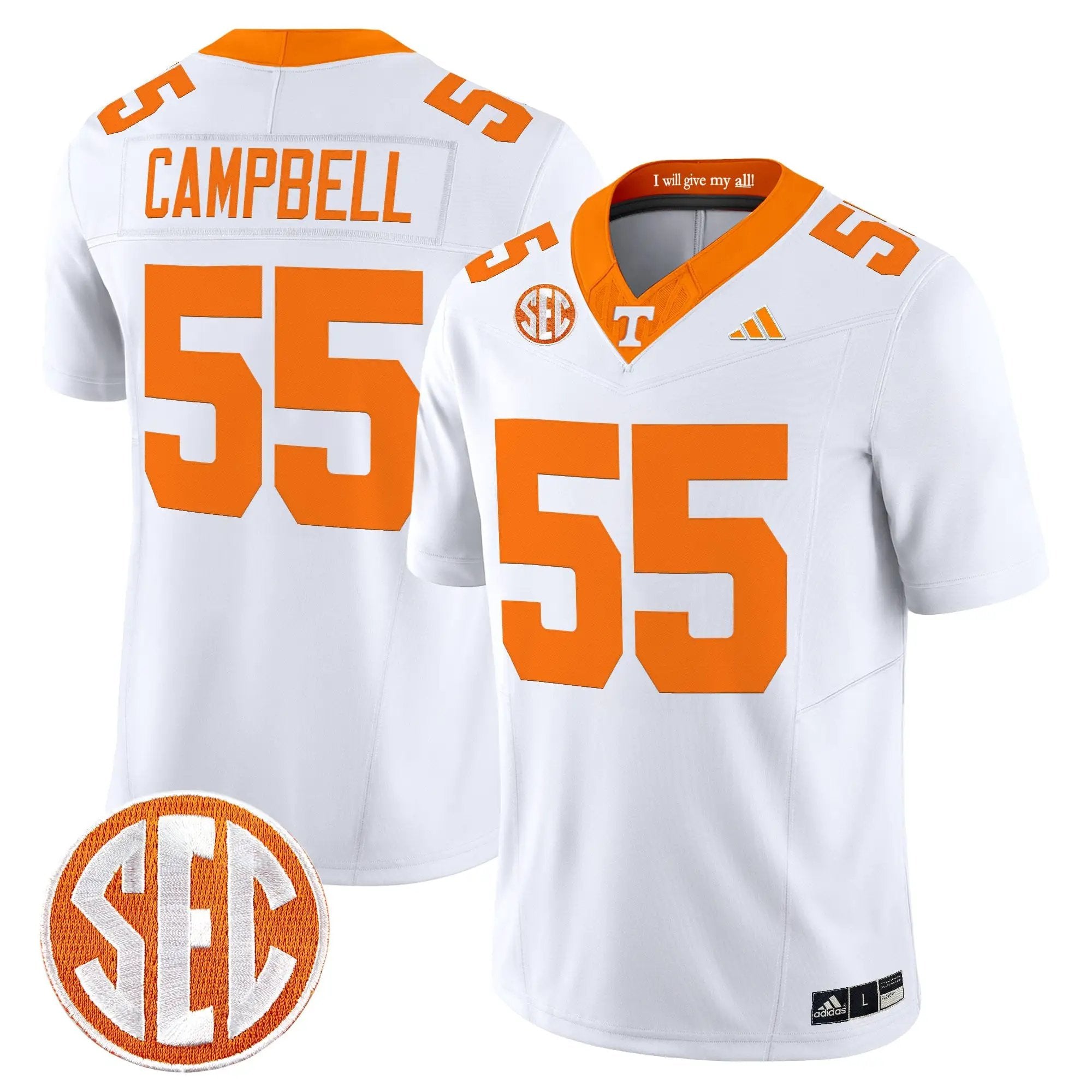Tennessee Volunteers 2026 Vapor Limited Jersey - All Stitched by Tennessee Volunteers